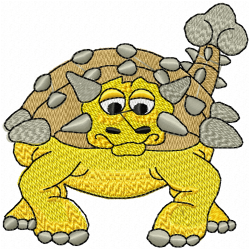 Dinosaur Embroidery Design 2